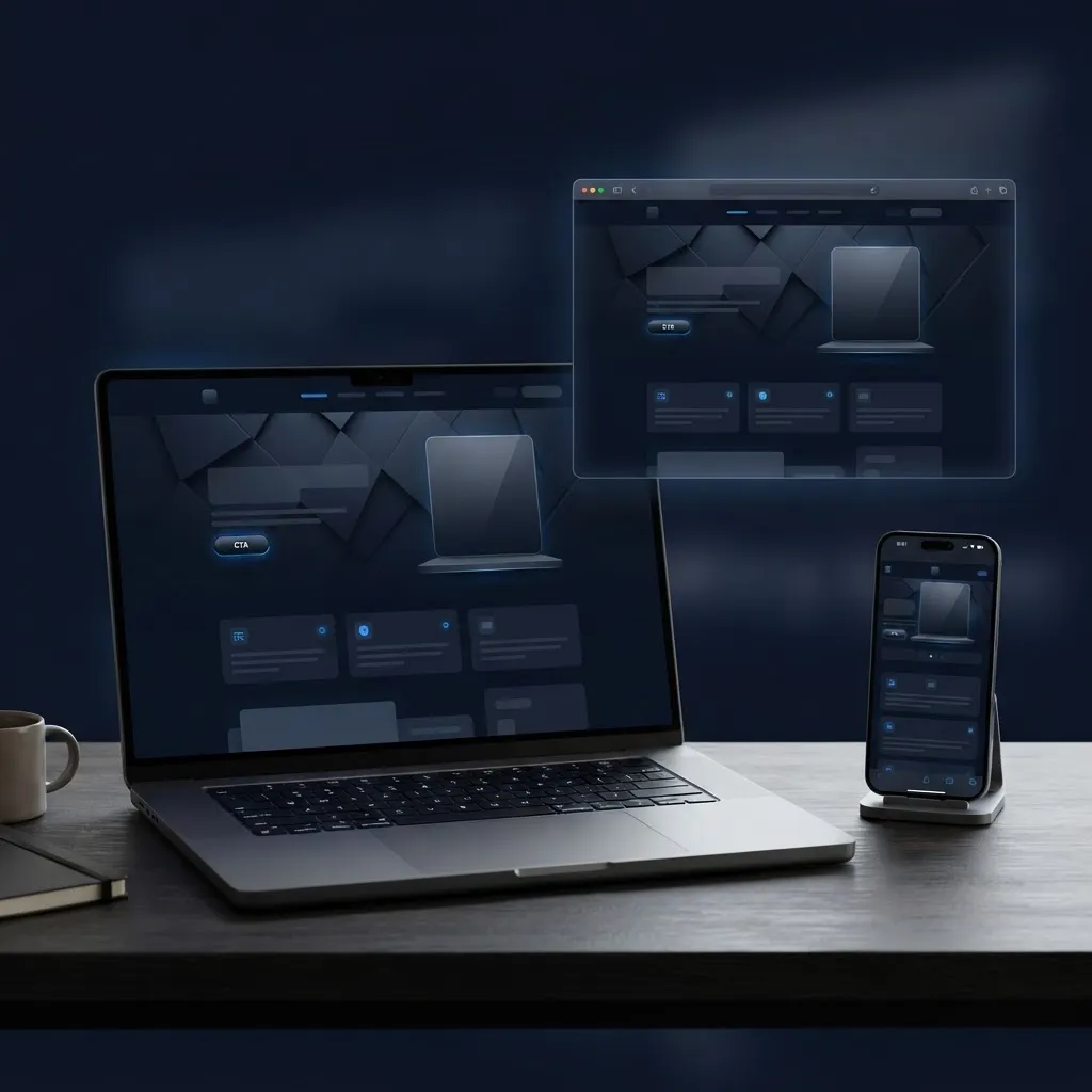 Website Development service illustration